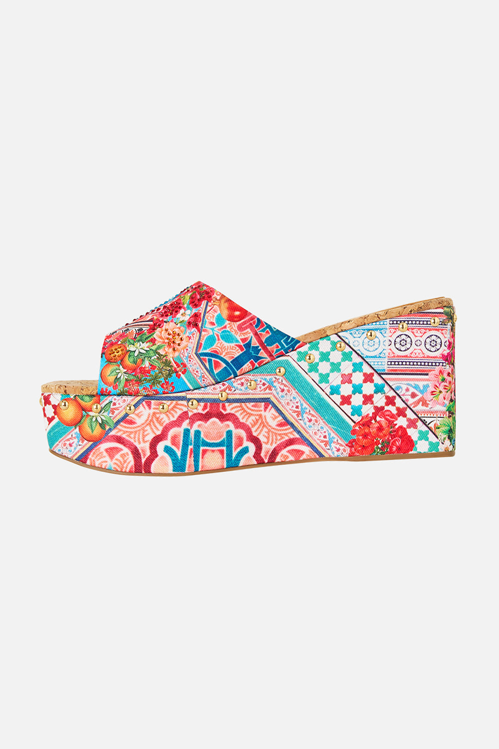 The CAMILLA LOUNGE PANT BALEARIC BEBÉ in our  print.