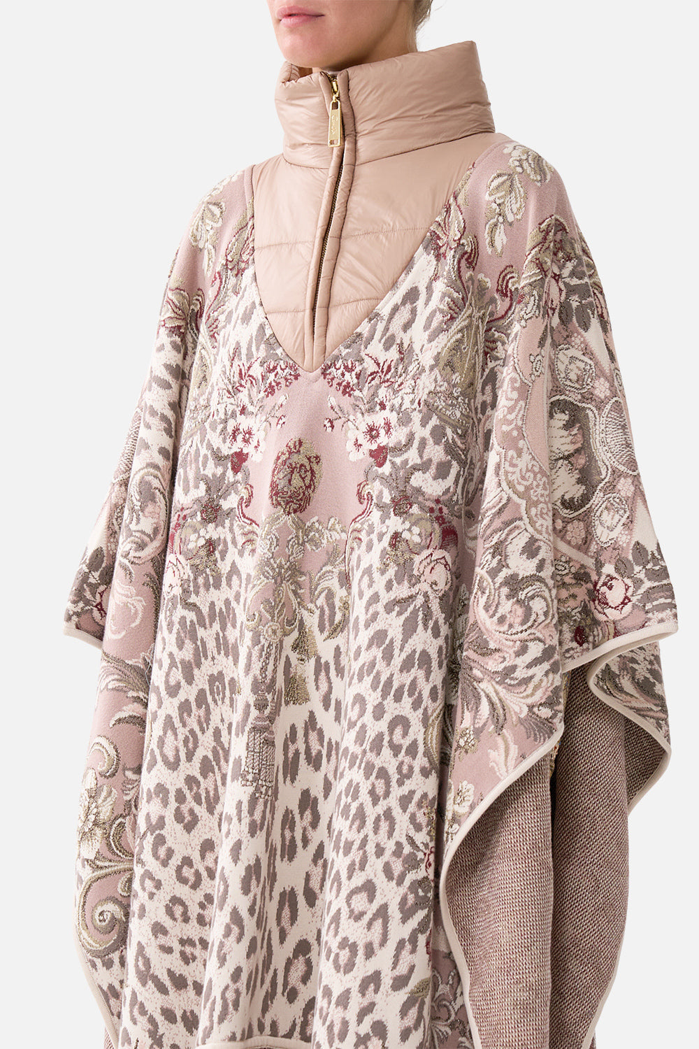 The CAMILLA SHORT SLEEVE CAMP COLLARED SHIRT FLAMENCO EUPHORIA in our FLAMENCO EUPHORIA print.