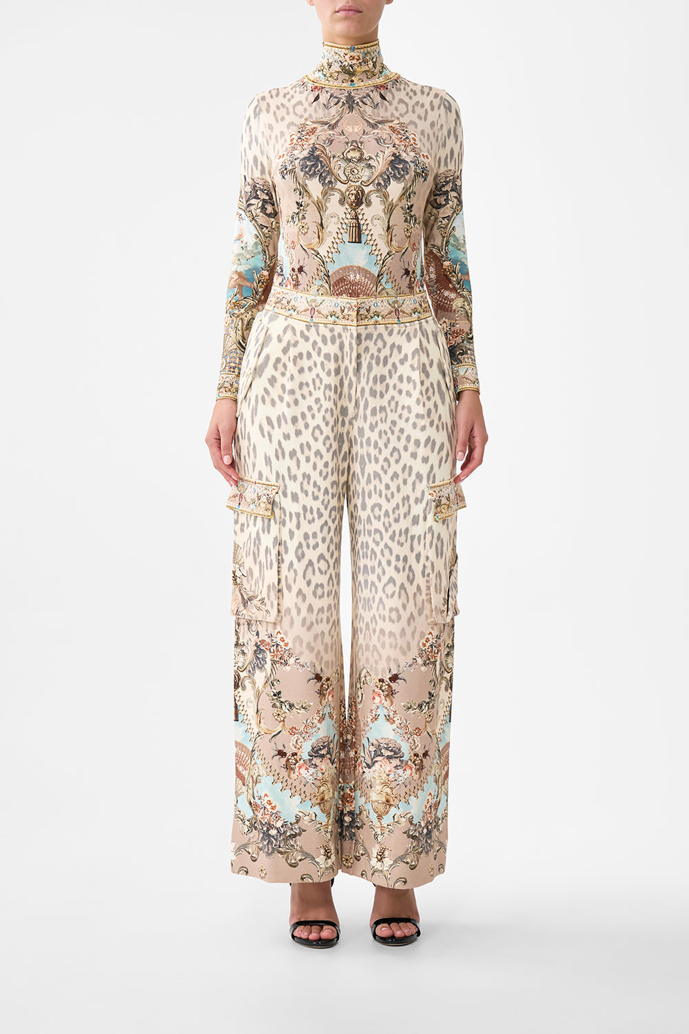 The CAMILLA MILLA GIRLFRIEND JEAN DENIM in our  print.