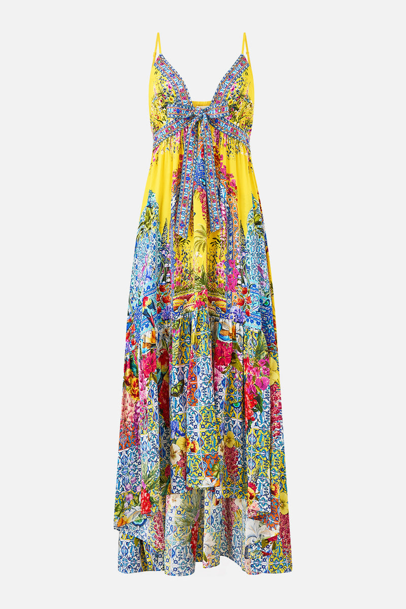Sultanahmet Summer Tie Front Dress