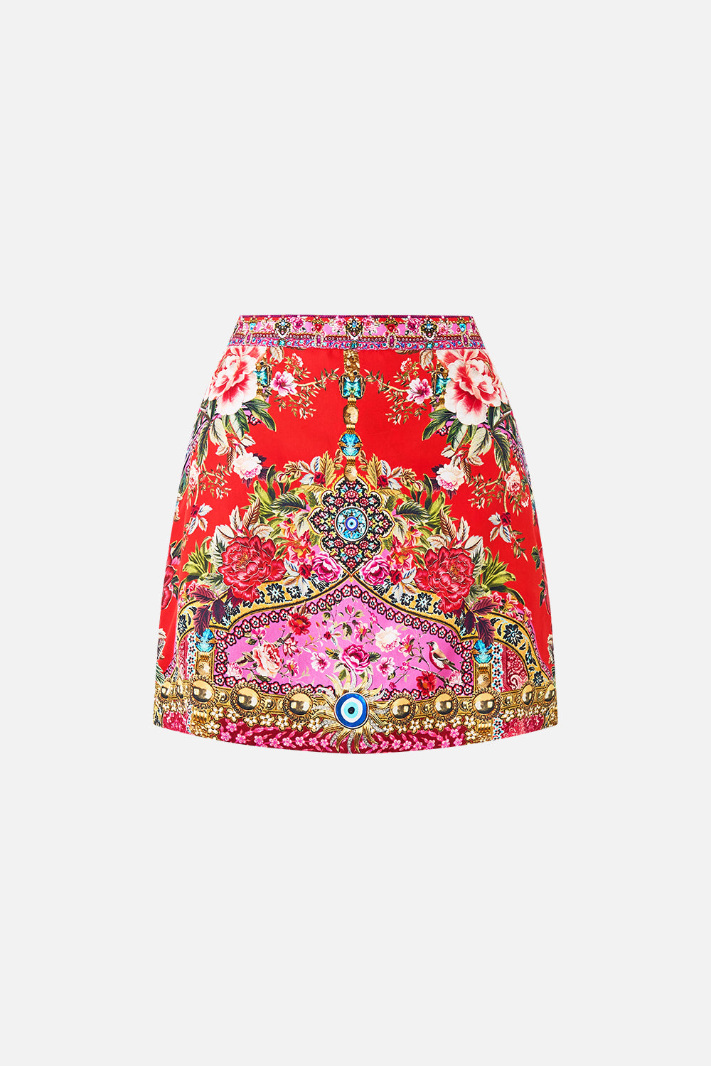 The CAMILLA SHORT SLEEVE OVERSIZED SHIRT HOUSE OF HOROSCOPES in our  print.