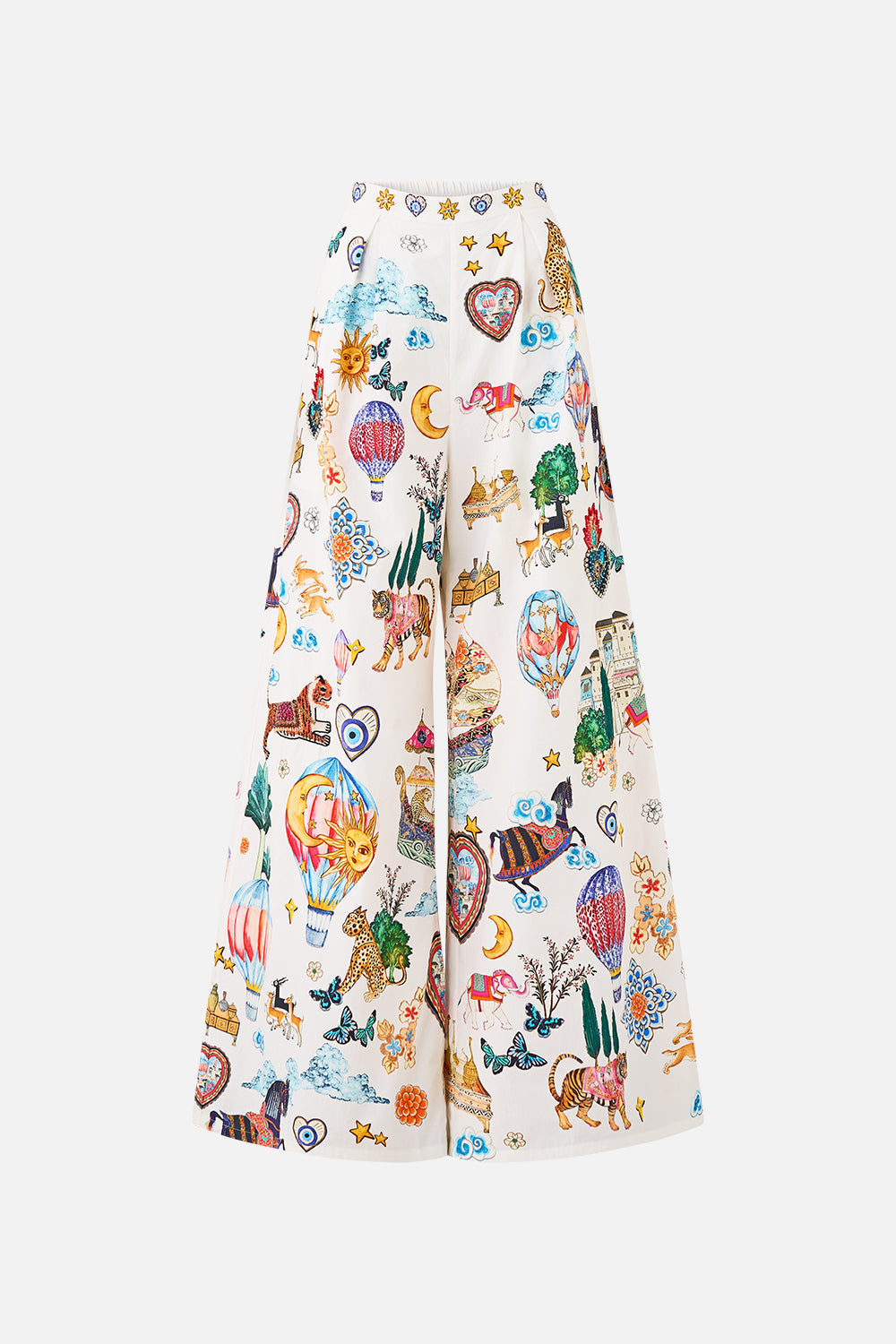 The CAMILLA SLOUCH SHOULDER BAG WITH KNOT DETAILS OLÉ OLÉ in our OLÉ OLÉ print.