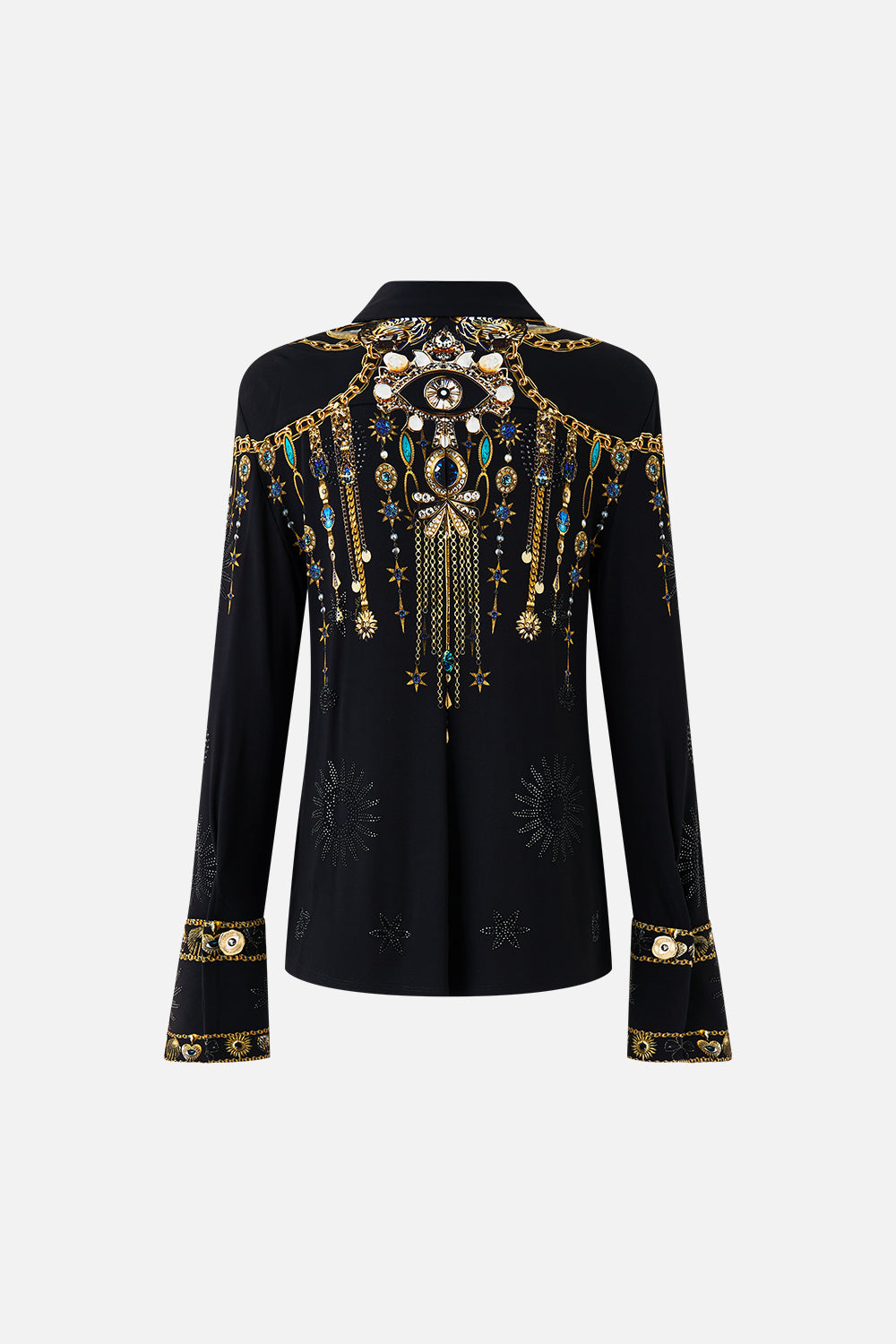 FITTED JERSEY SHIRT AMULETS AND ALCHEMY