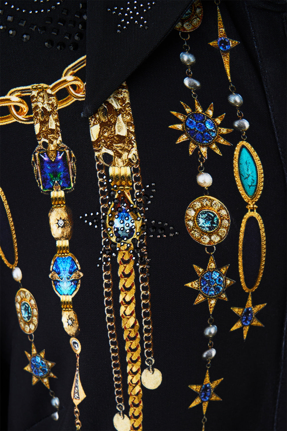 FITTED JERSEY SHIRT AMULETS AND ALCHEMY