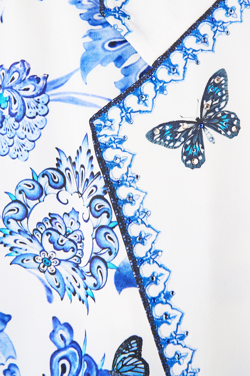 The CAMILLA V NECK UNDERWIRE ONE PIECE WITH BACK CLOSURE DAUGHTERS OF DUENDE in our  print.