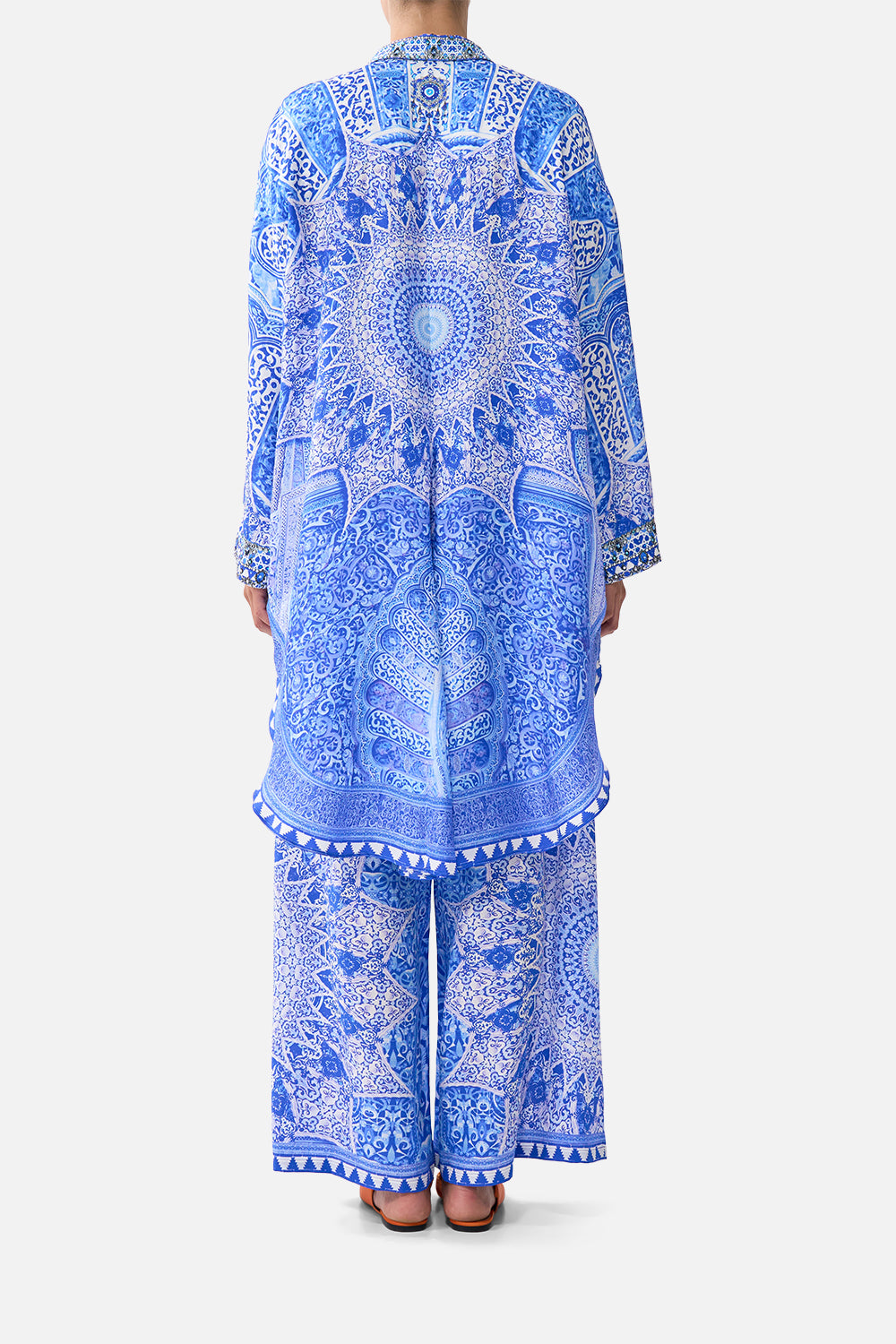 RELAXED HIGH LOW SHIRT DRESS THE BOSPHOROUS