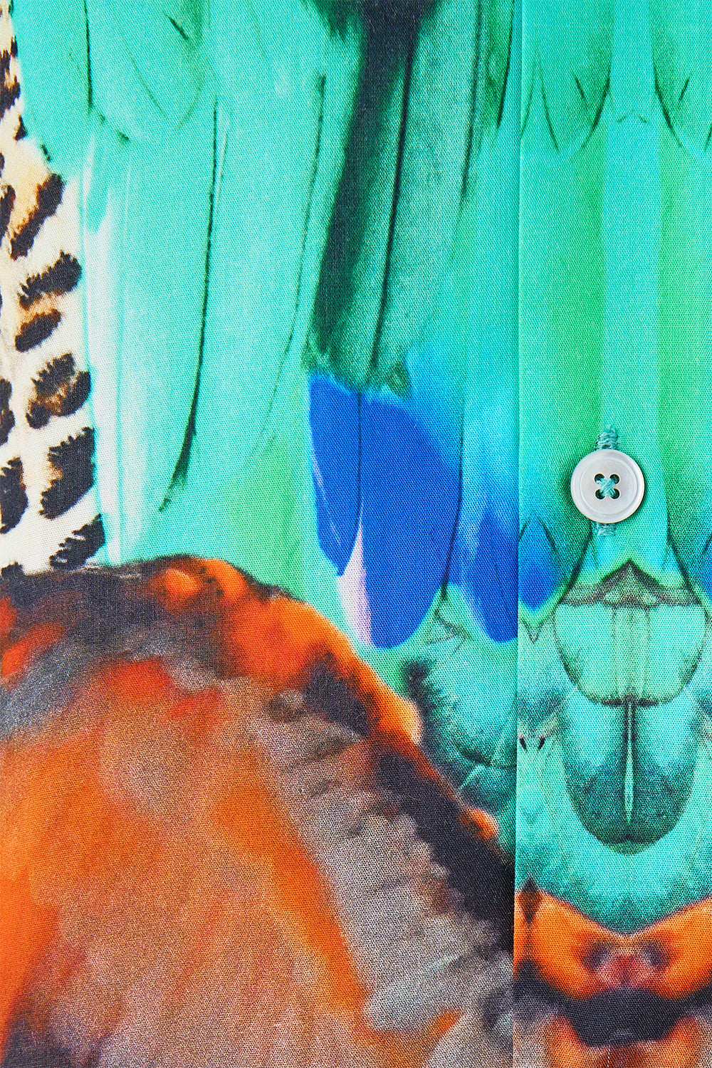 SHORT SLEEVE CAMP COLLARED SHIRT JUNGLE FLIGHT