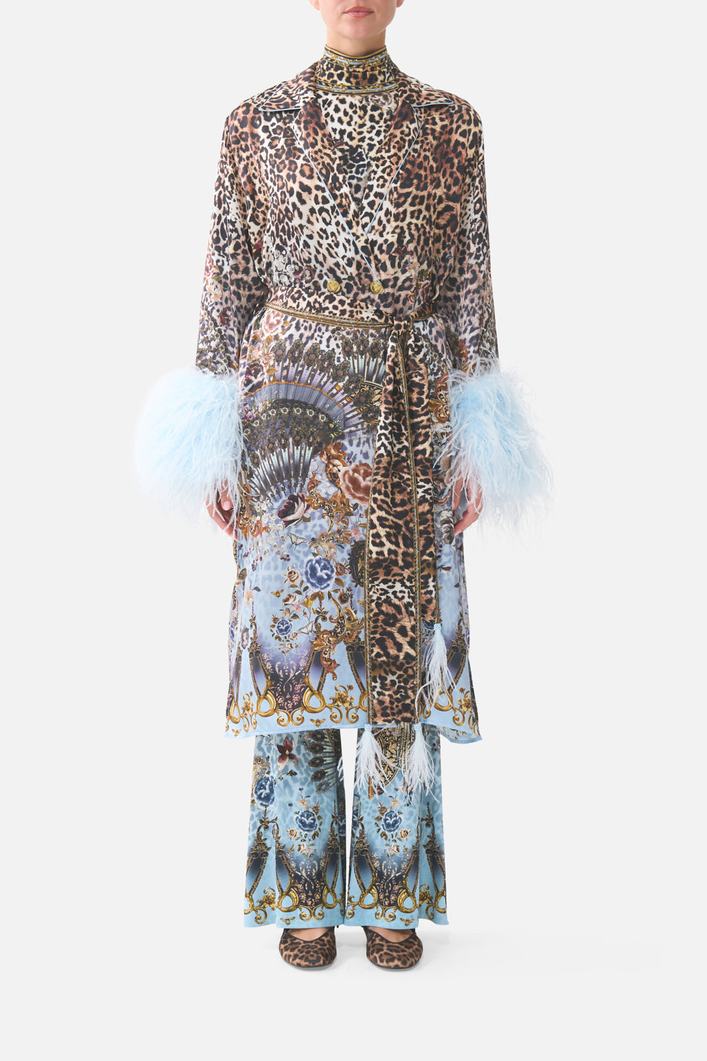 The CAMILLA BATWING KAFTAN PALACE ZOOLOGY in our  print.