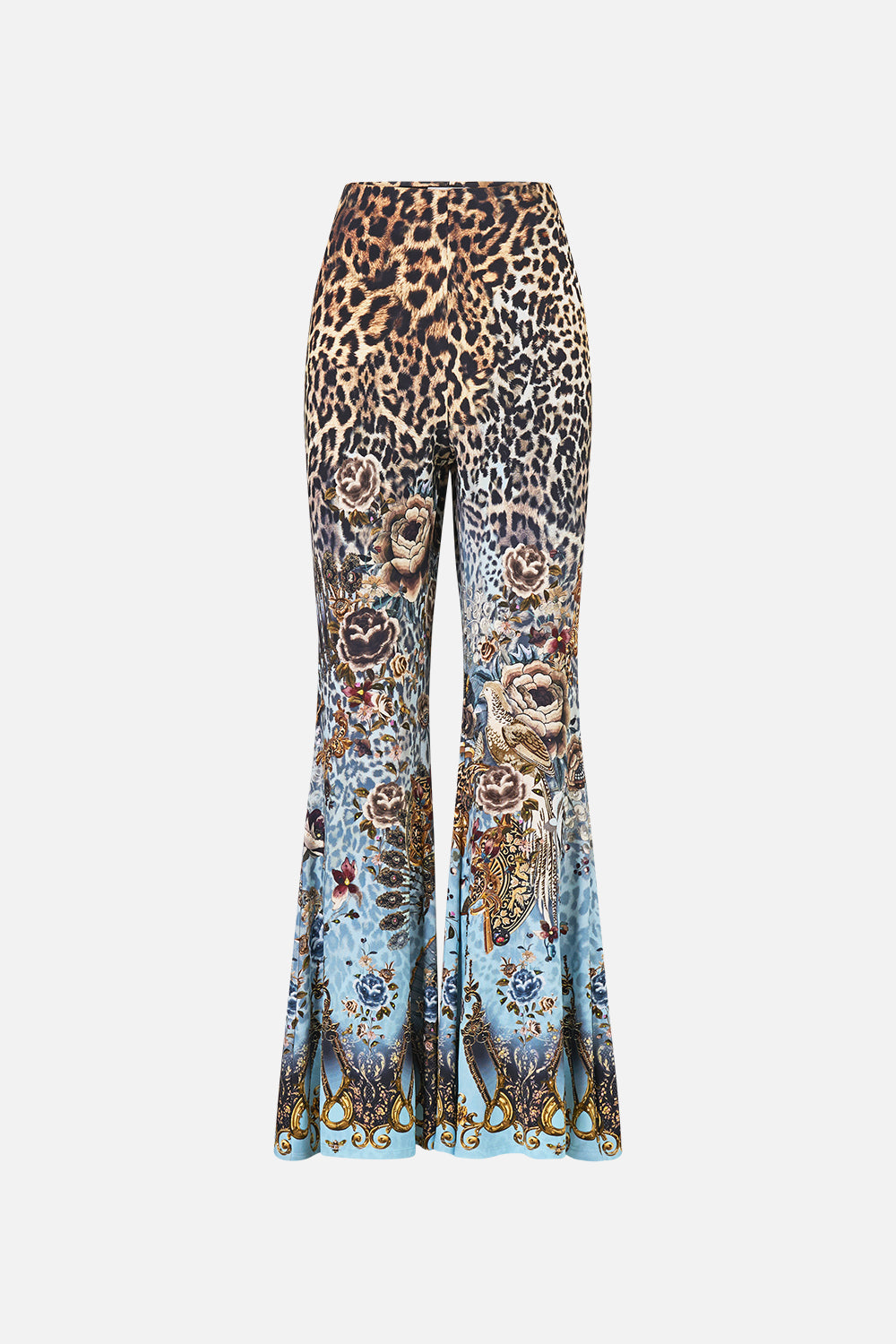 The CAMILLA LONG BUTTON FRONT DRESS A BELOVED BOUDOIR in our  print.