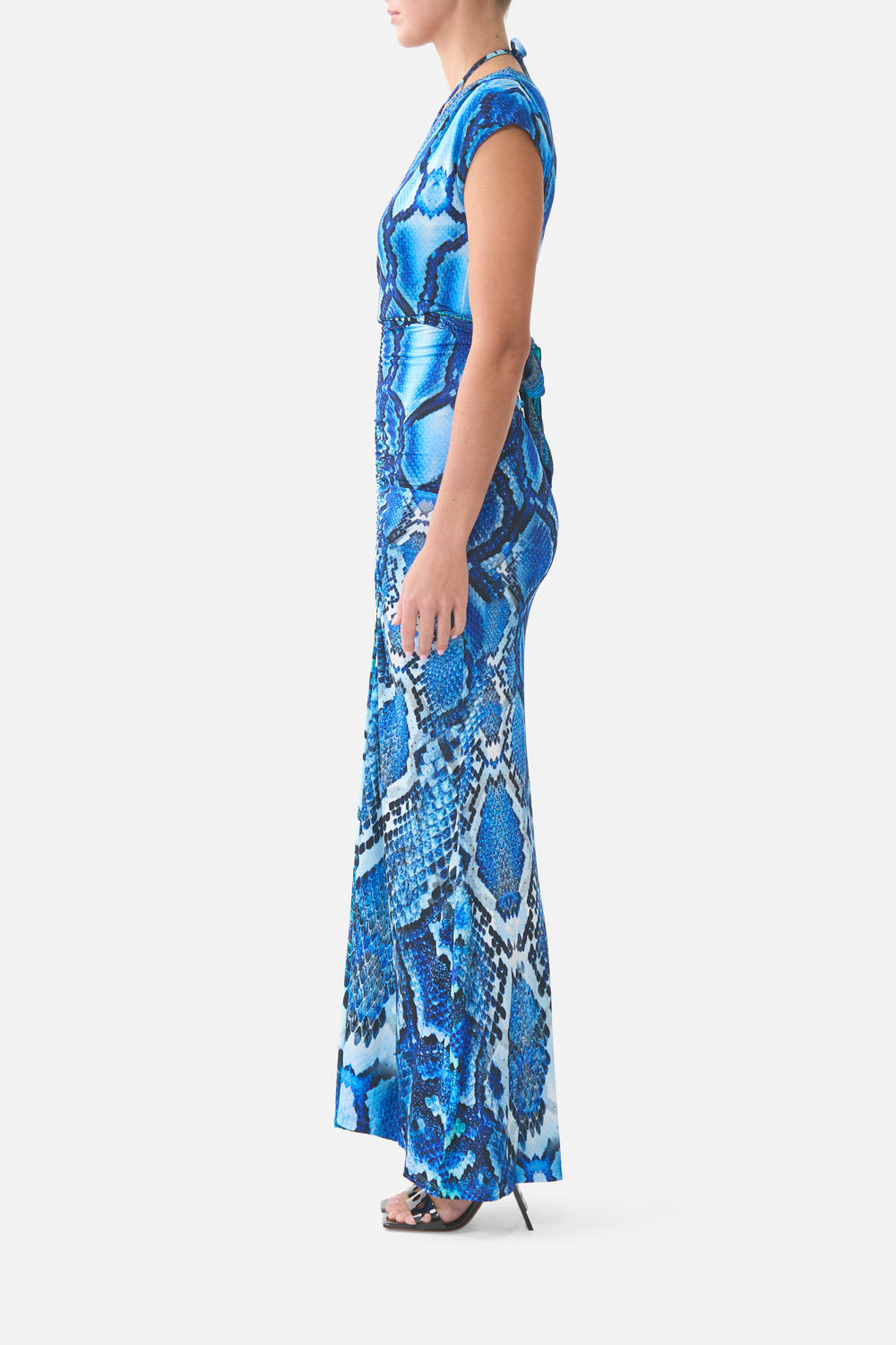 The CAMILLA BAGUETTE CLUTCH MEET ME AT THE MET in our MEET ME AT THE MET print.