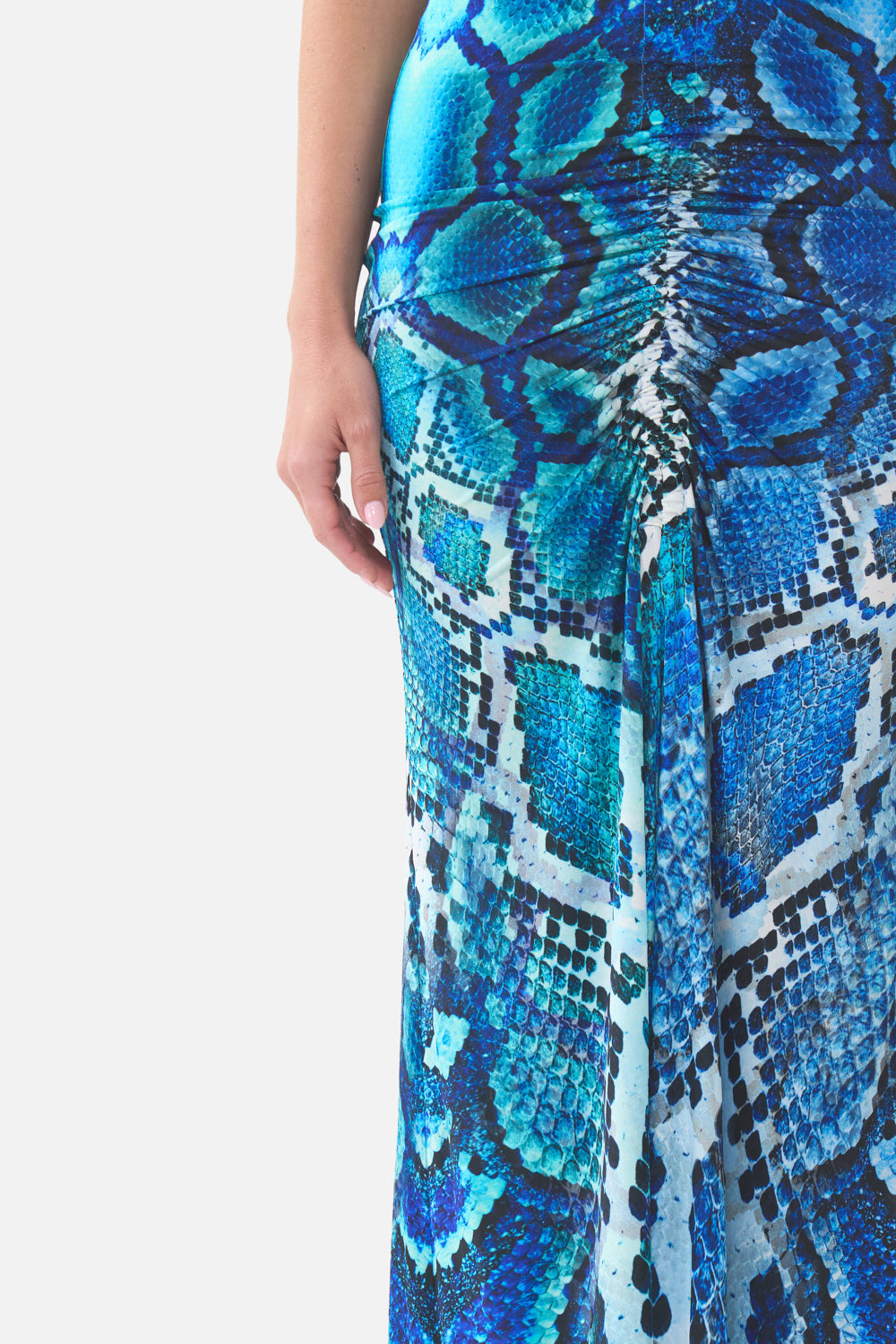 The CAMILLA BAGUETTE CLUTCH MEET ME AT THE MET in our  print.