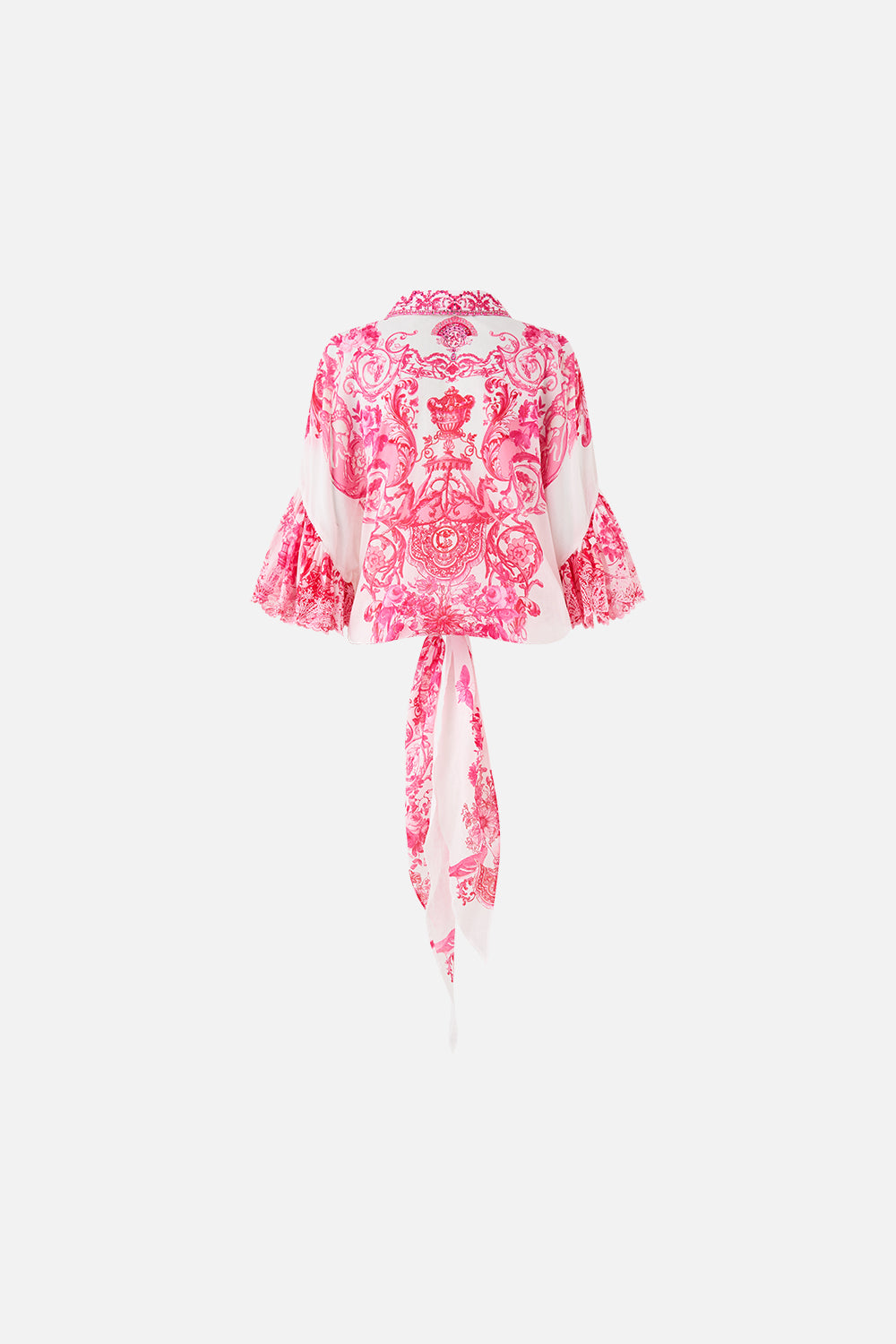 The CAMILLA HIGH NECK BIAS DRESS THE SECESSION SESSIONS in our  print.
