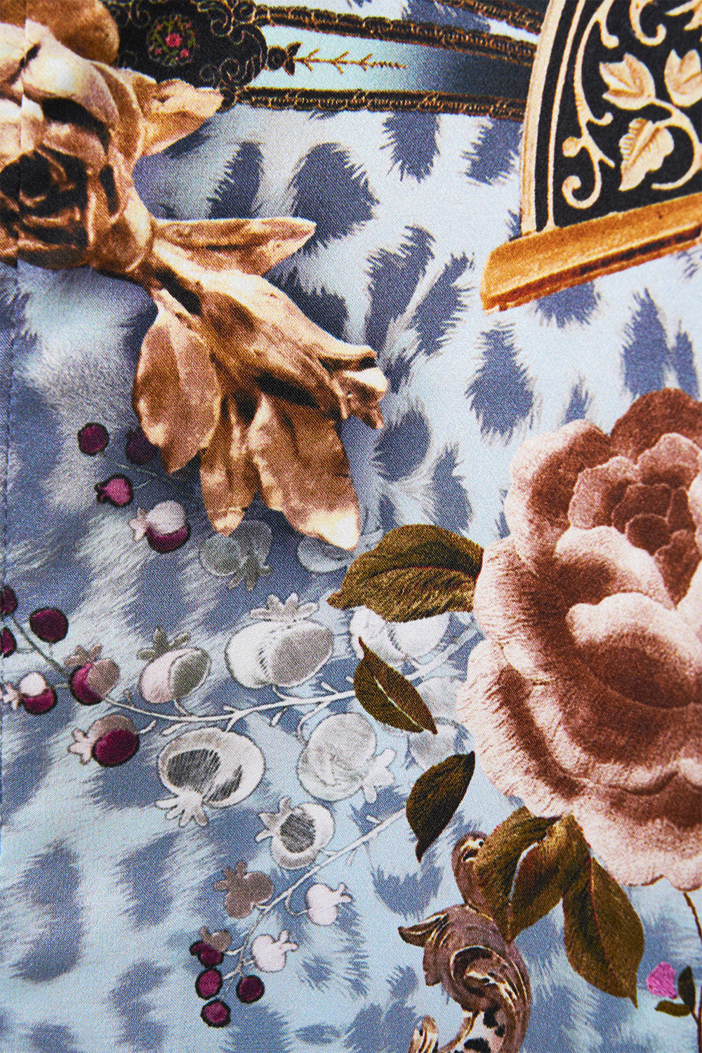 The CAMILLA ROUND NECK KAFTAN MEET ME AT THE MET in our MEET ME AT THE MET print.