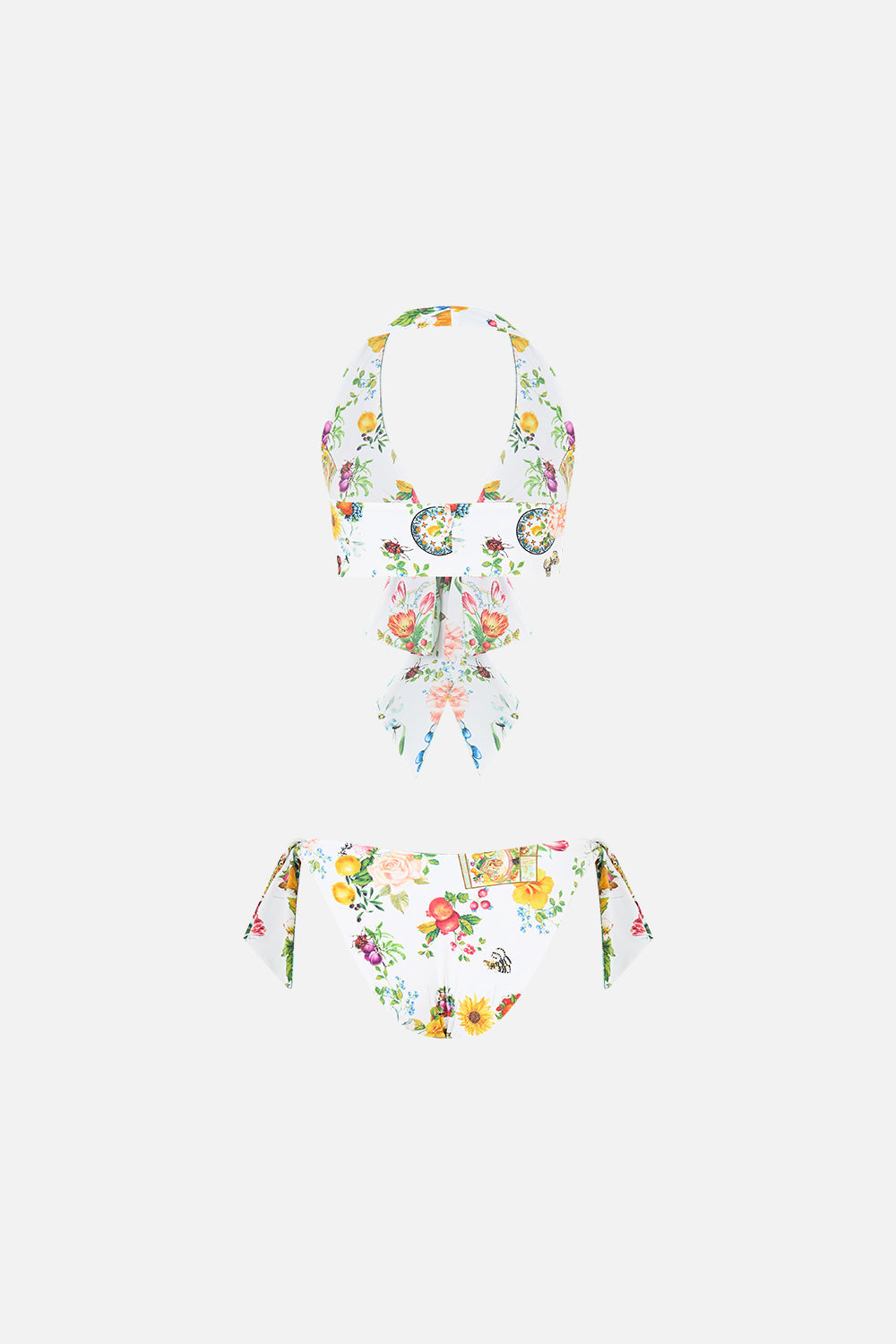 REVERSIBLE MULTI WEAR TIE HALTER BIKINI SET MAGIC OF THE MERCADO