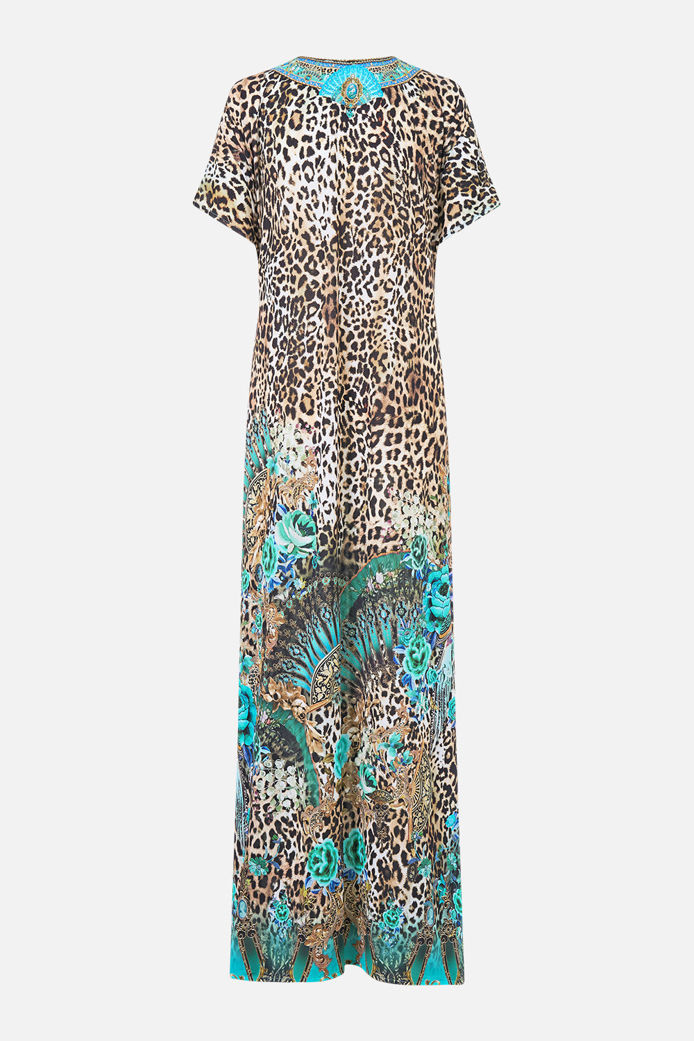 The CAMILLA COLLARED JACKET WITH BELT MIDSUMMER MASTERPIECE in our MIDSUMMER MASTERPIECE print.