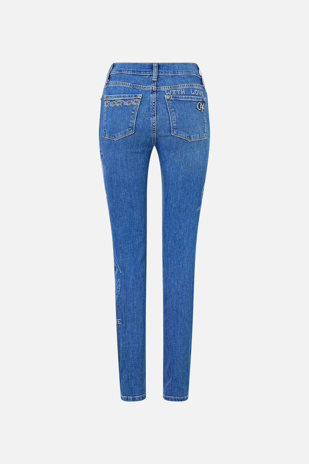 RIYEKA AZUL ARISTOCRACY SKINNY JEAN DENIM
