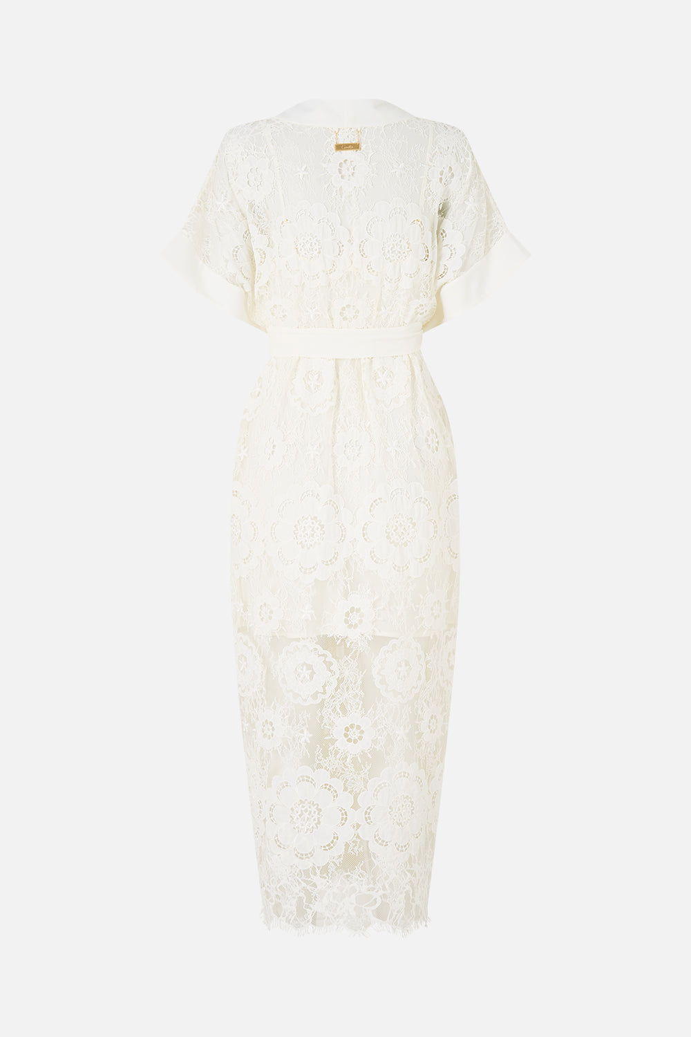 The CAMILLA LONG BUTTON FRONT DRESS ADORNED IN ARANJUEZ in our  print.