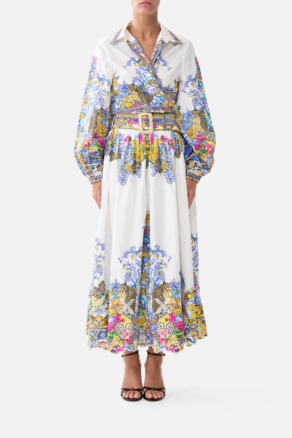 BELTED MIDI SKIRT MILLA IN SEVILLA