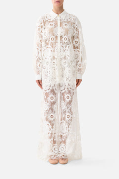 STEPPED HEM SHIRT I LEFT MY HEART IN GRANADA