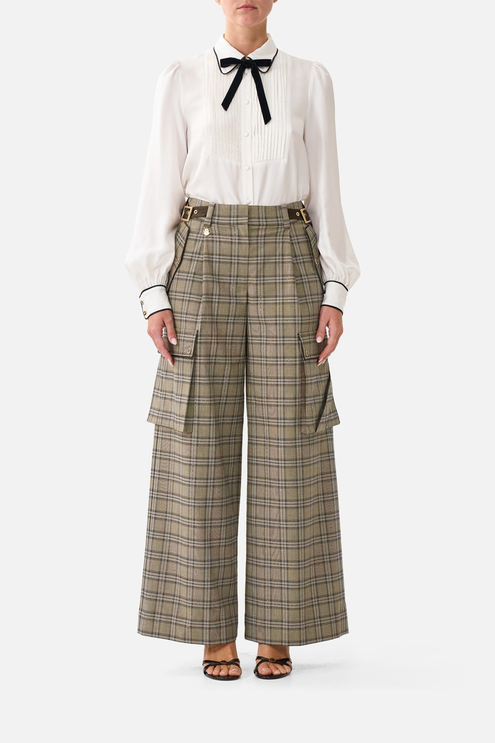 The CAMILLA Utility Pant Animals In The Palace in our Animals In The Palace print.