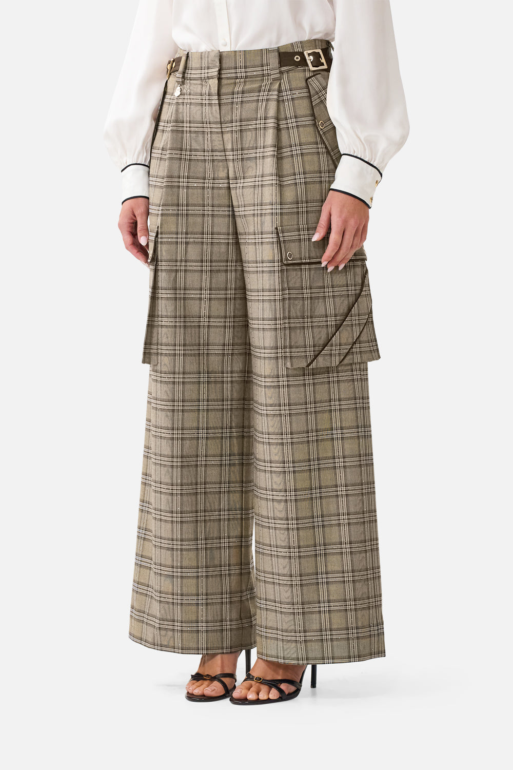 The CAMILLA Utility Pant Animals In The Palace in our Animals In The Palace print.