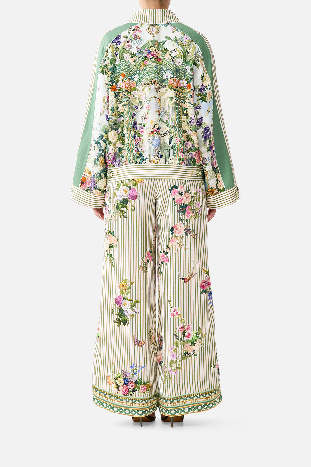 SCARF BELT WIDE LEG PANT ART FOR THE EMPRESS