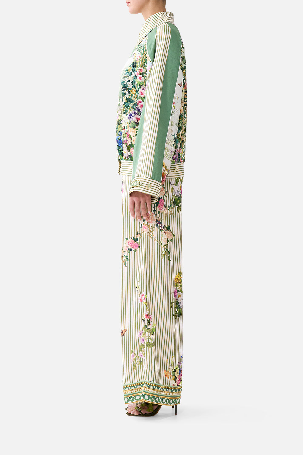 BOXY BUTTON FRONT JACKET WITH POCKET DETAIL ART FOR THE EMPRESS
