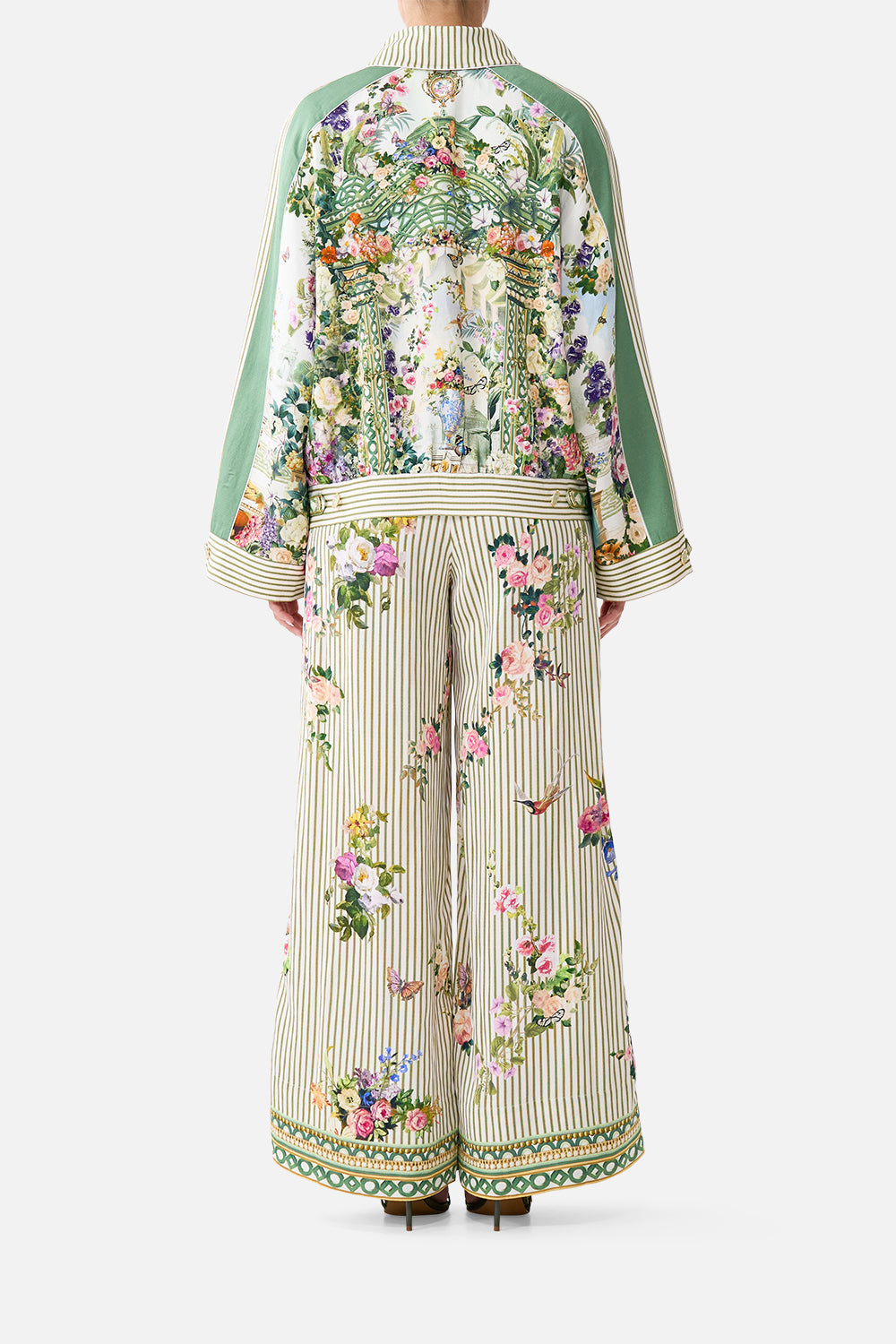 BOXY BUTTON FRONT JACKET WITH POCKET DETAIL ART FOR THE EMPRESS
