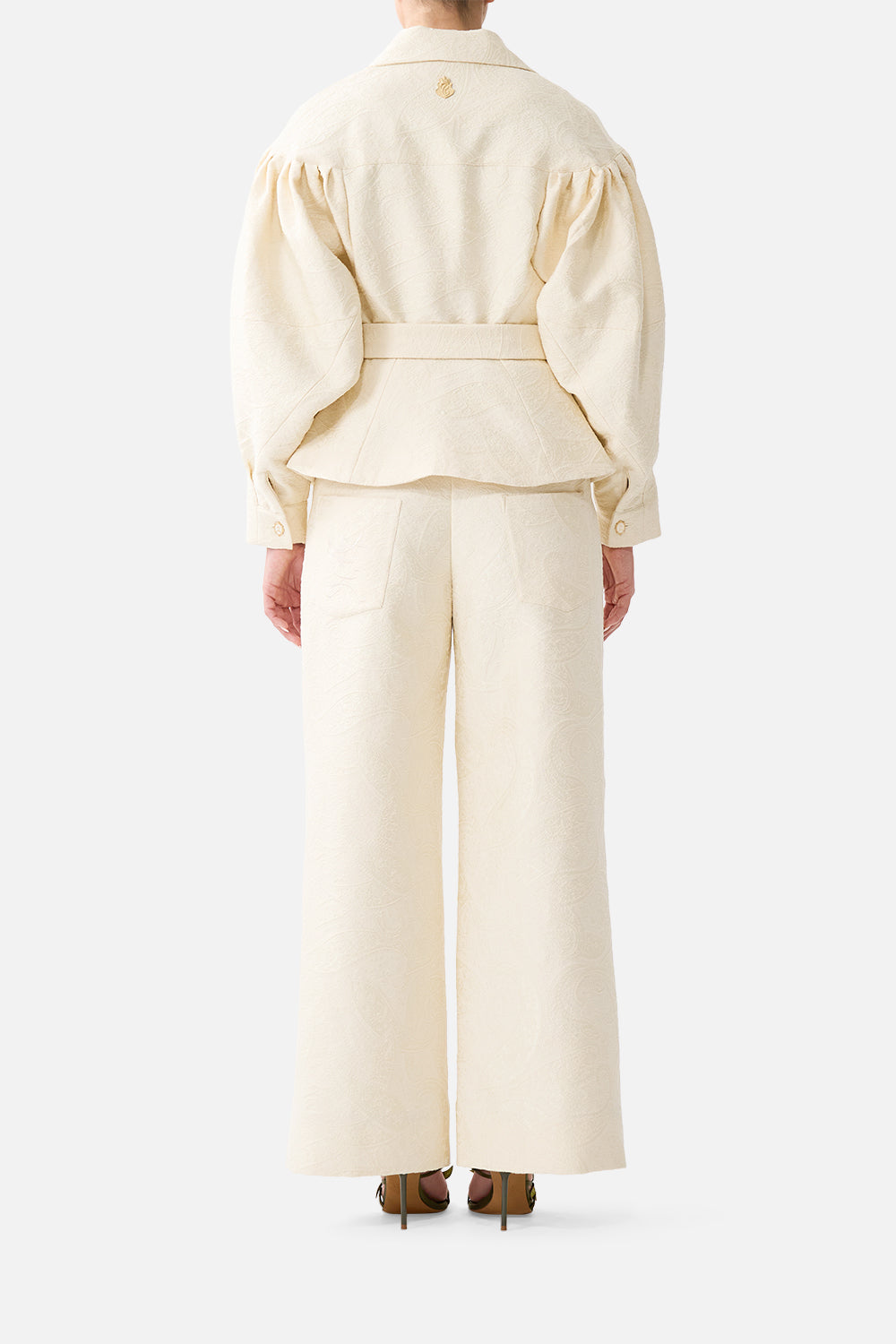 The CAMILLA COLLARED JACKET WITH BELT MIDSUMMER MASTERPIECE