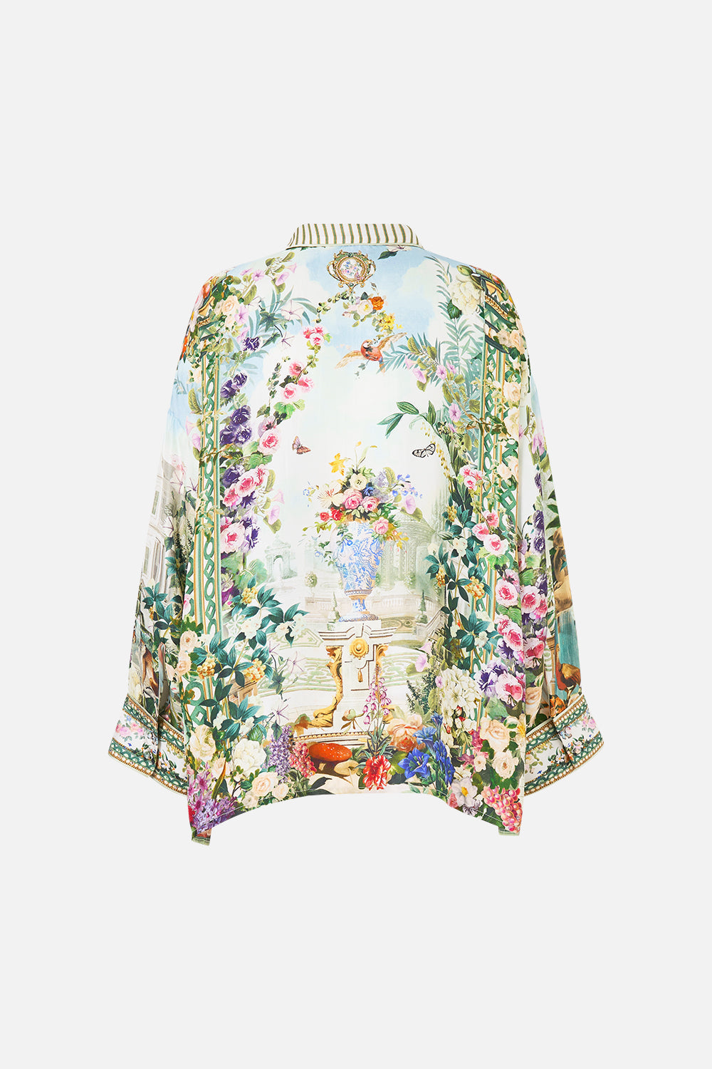 RELAXED COLLARED SHIRT WITH POCKET ART FOR THE EMPRESS