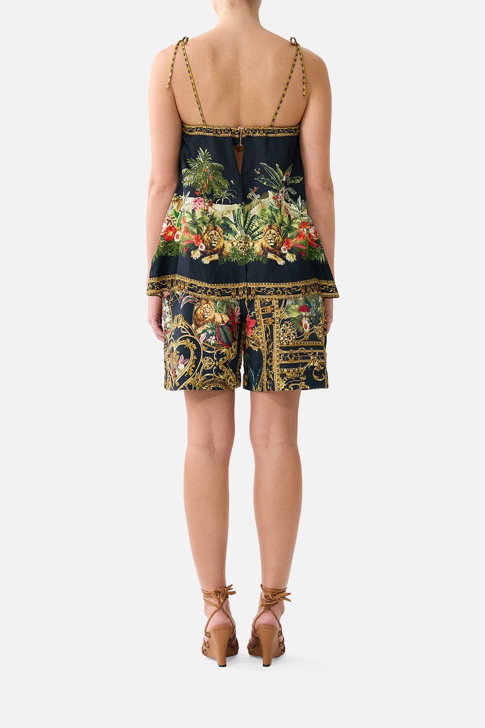 STRAIGHT SCARF TOP PALACE ZOOLOGY