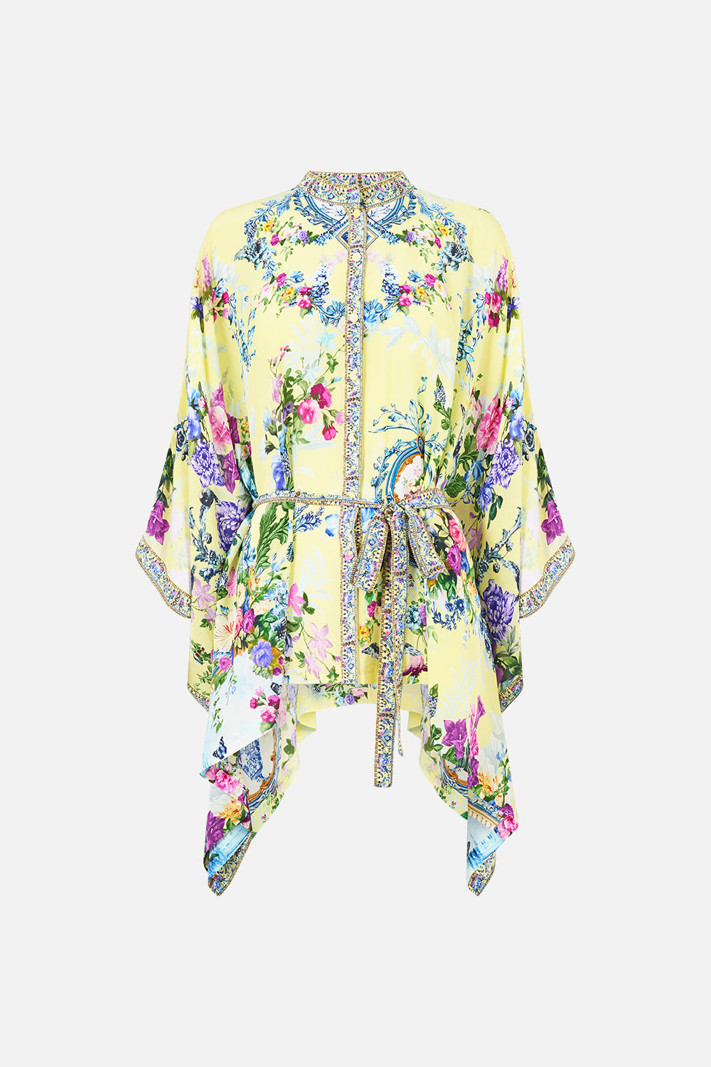 BUTTON THROUGH SCARF BLOUSE CHINOISERIE CHILD