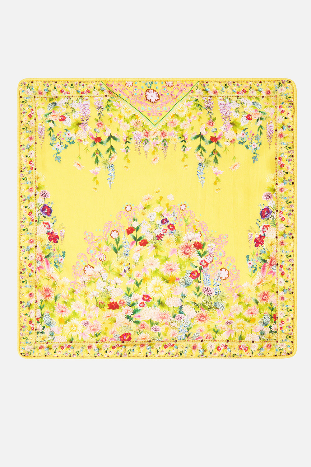 SMALL SQUARE CUSHION LADY LIMONADA