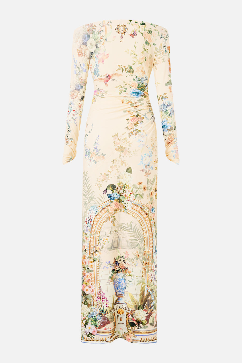 The CAMILLA GOLD CLOTHING MAGNETS THE PORCELAIN PARLOUR in our THE PORCELAIN PARLOUR print.