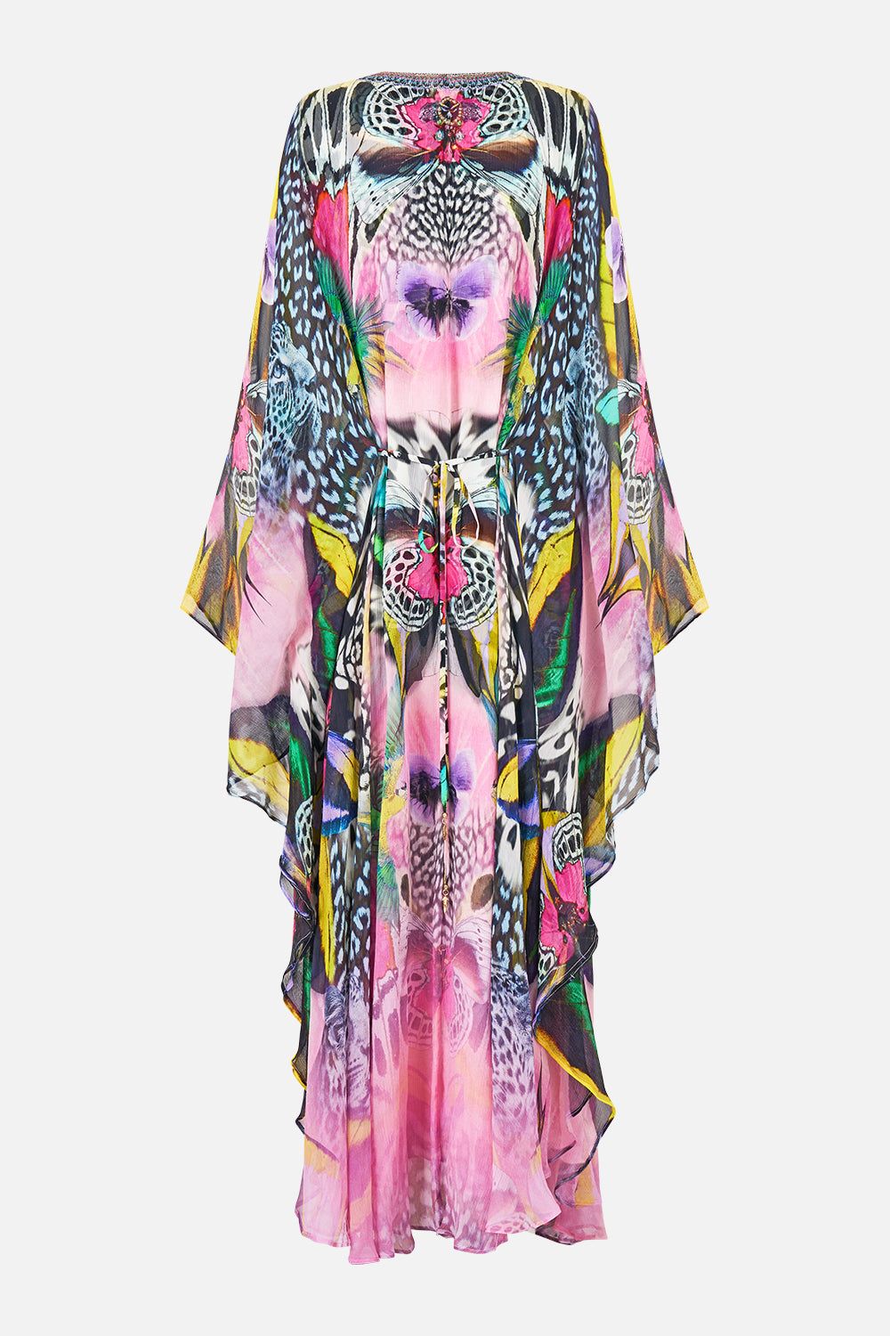 The CAMILLA LONG KAFTAN WITH WAIST DETAIL MILLAMORPHOSIS