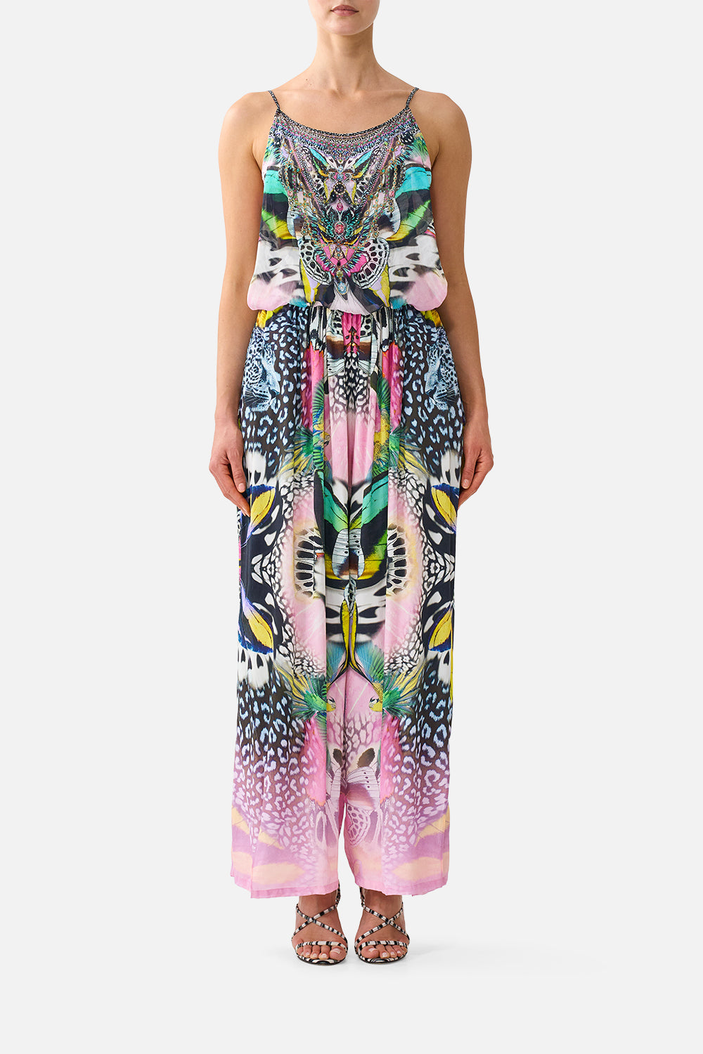 The CAMILLA SHOESTRING STRAP JUMPSUIT MILLAMORPHOSISMILLAMORPHOSIS