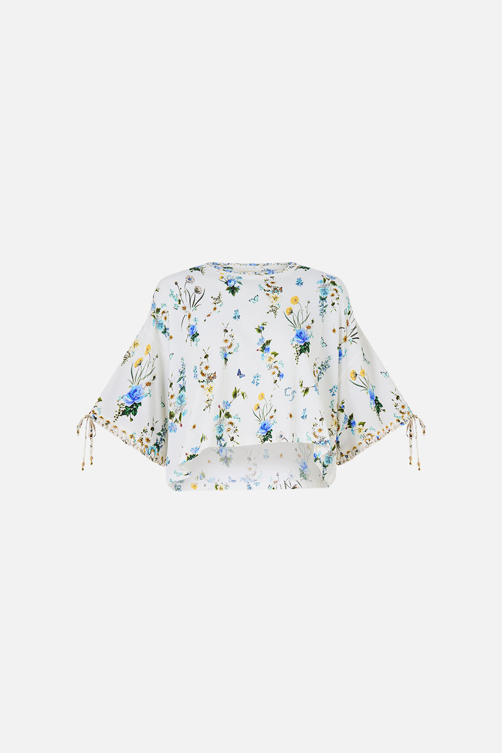 BOXY CROP TEE DANDELION SKIES