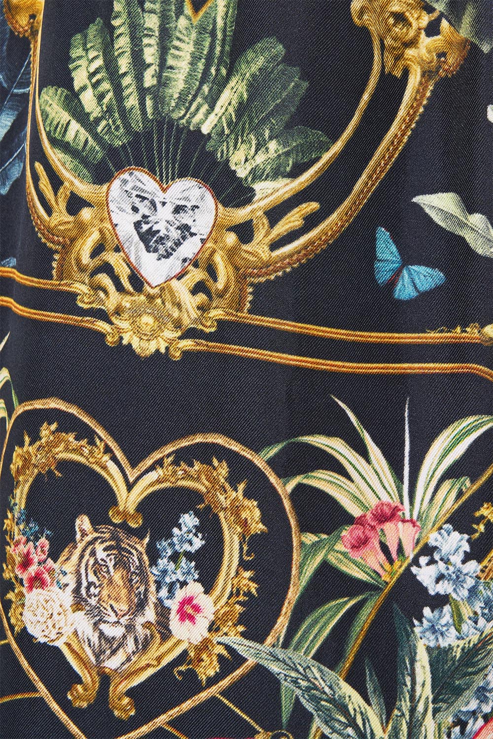 The CAMILLA Longline Short Palace Zoology in our Palace Zoology print.