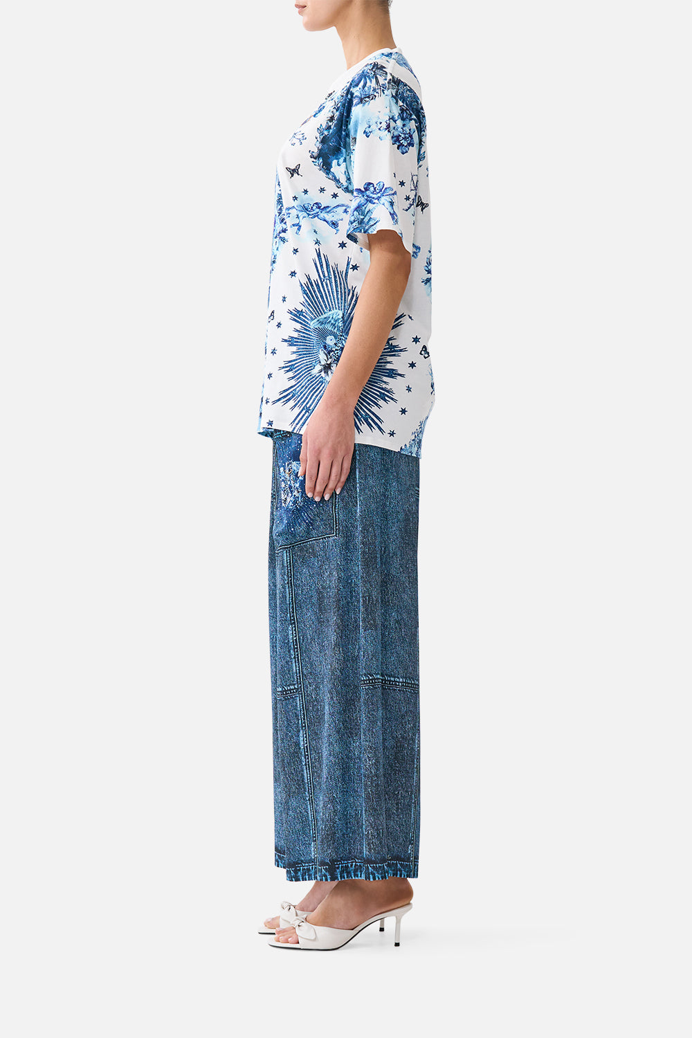 OVERSIZED BAND TEE THE PORCELAIN PARLOUR