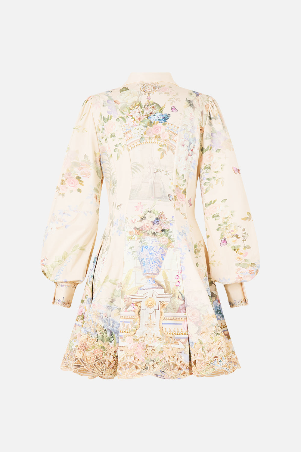 SHORT BUTTON FRONT SHIRT DRESS MIDSUMMER MASTERPIECE