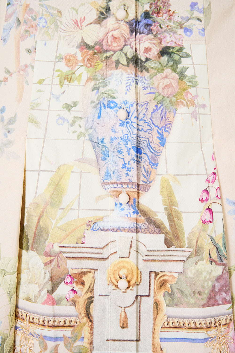 SHORT BUTTON FRONT SHIRT DRESS MIDSUMMER MASTERPIECE