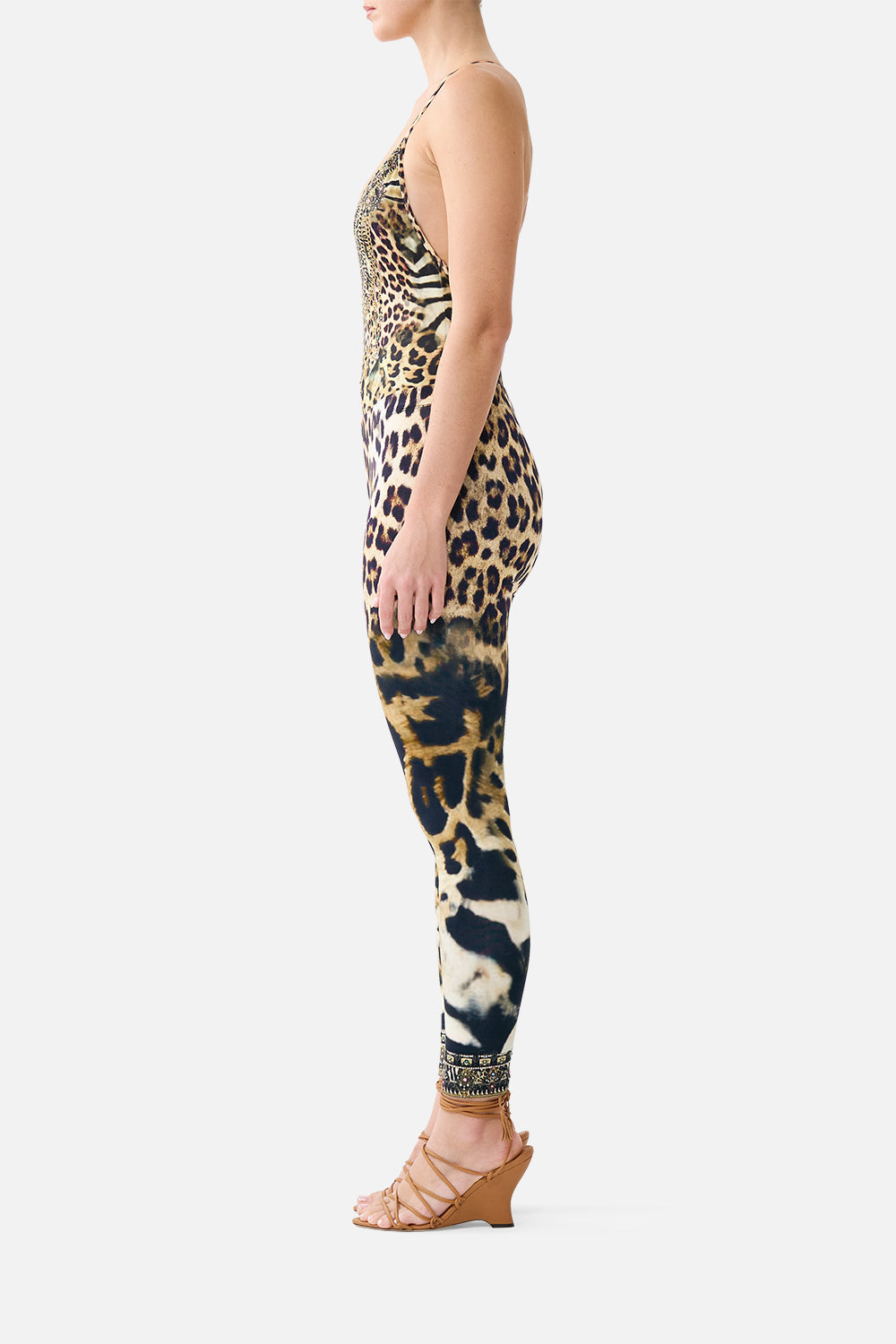 The CAMILLA Leggings Leotigra Land in our Leotigra Land print.