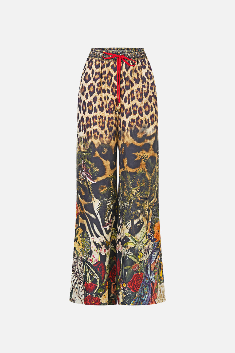 The CAMILLA Lounge Pant Leotigra Land in our Leotigra Land print.
