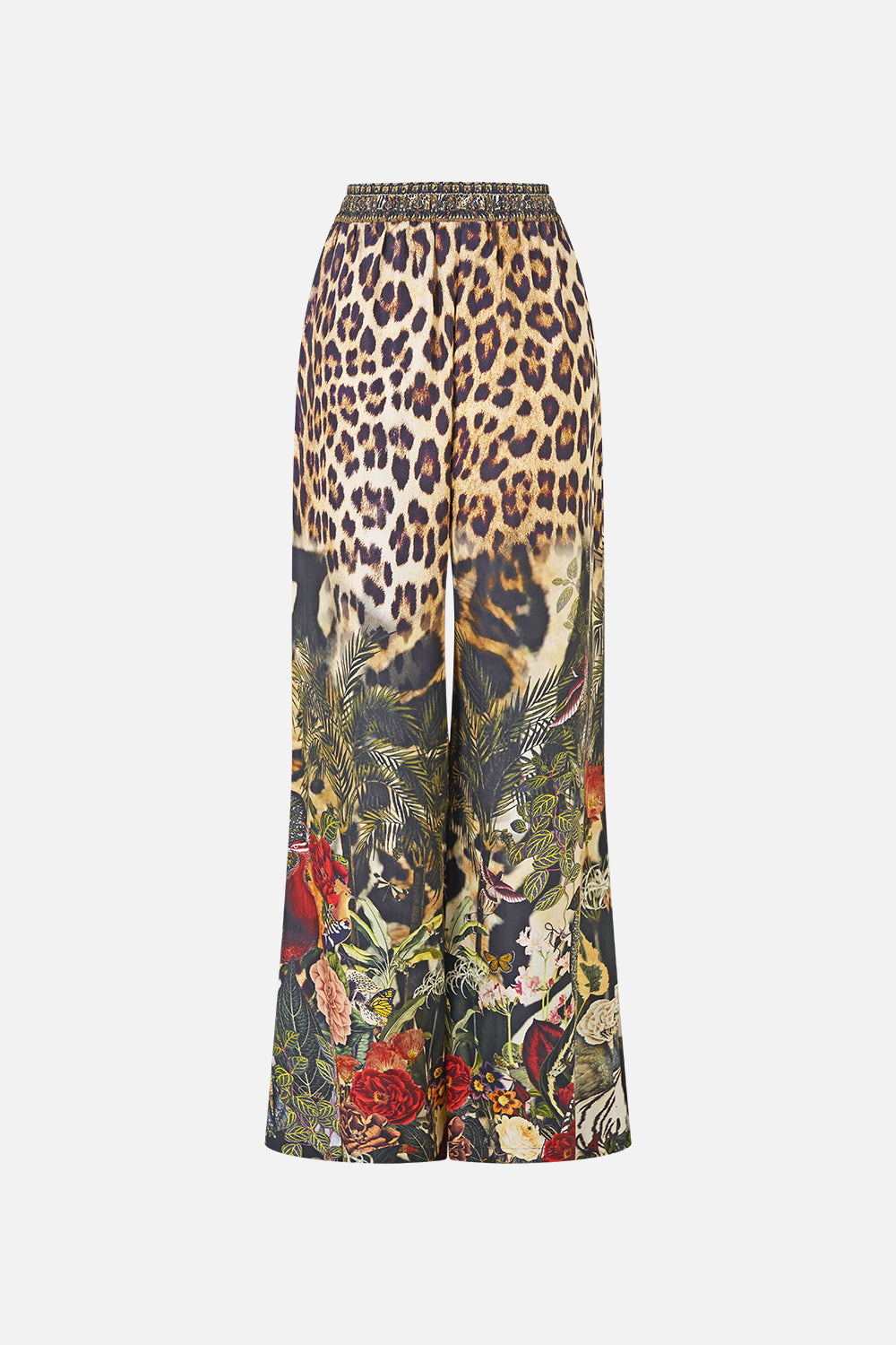The CAMILLA Lounge Pant Leotigra Land in our Leotigra Land print.