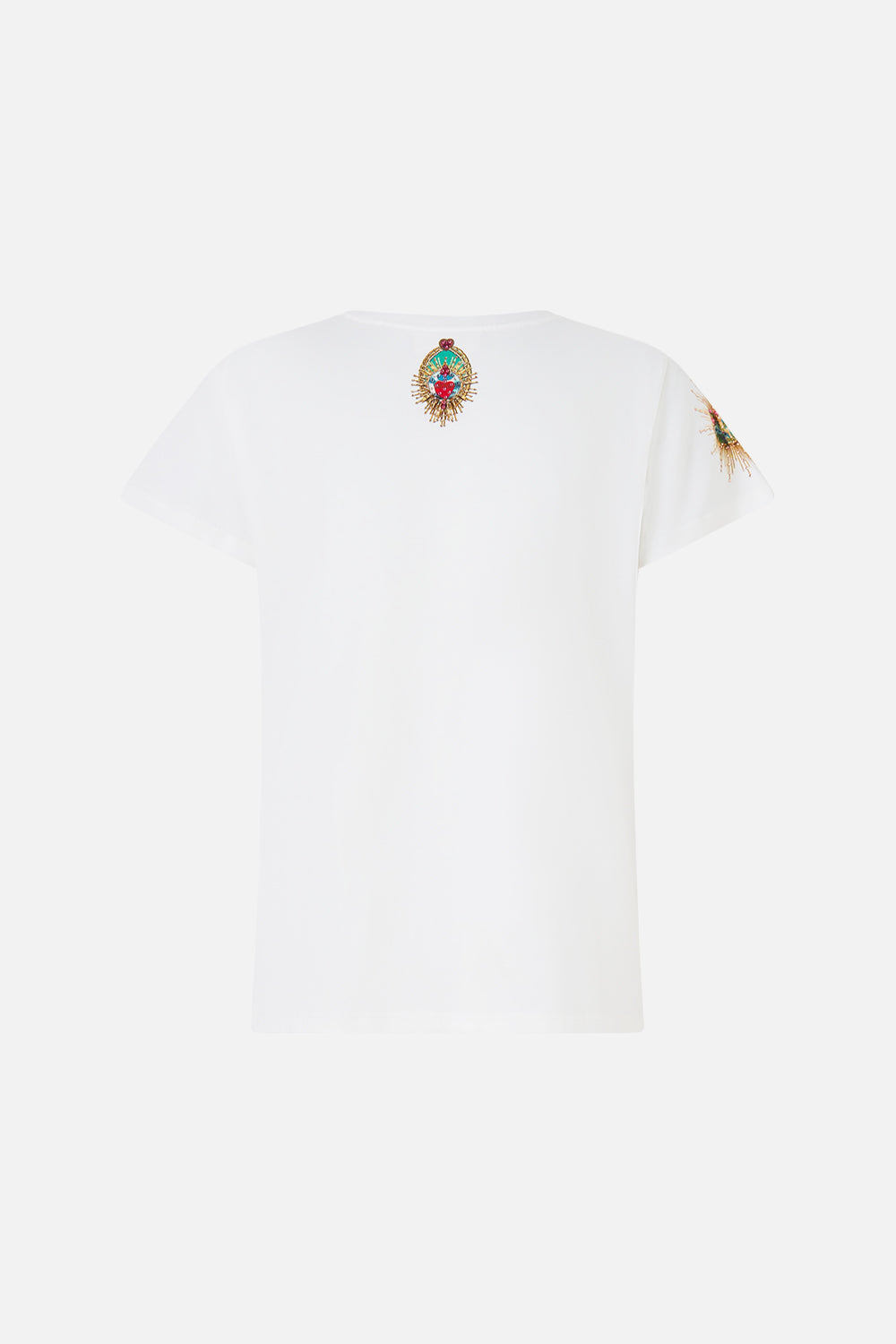 The CAMILLA SLIM FIT ROUND NECK T-SHIRT PAINTED PRAYERS