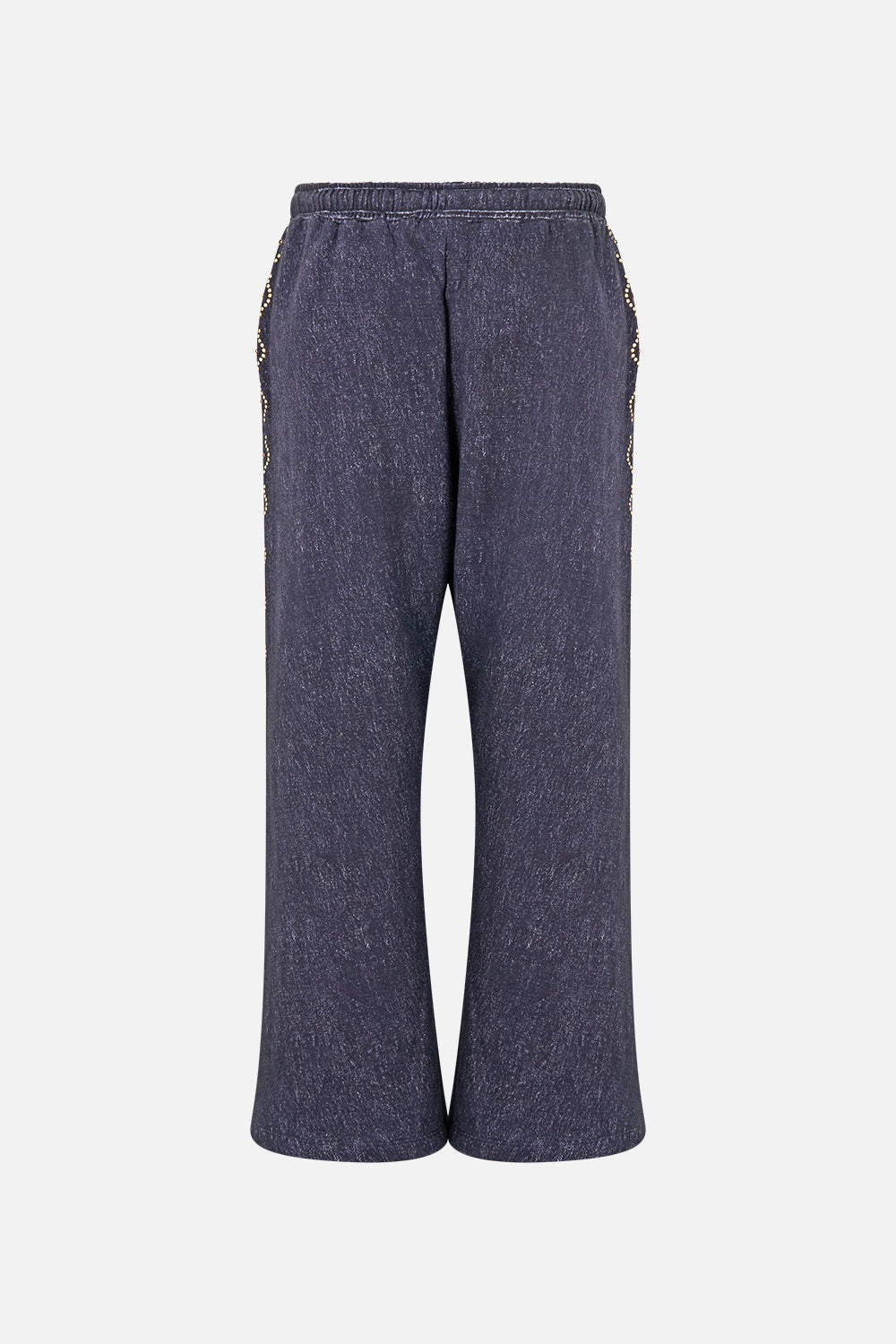 STRAIGHT LEG TRACK PANT CLOAKED IN BAROQUE