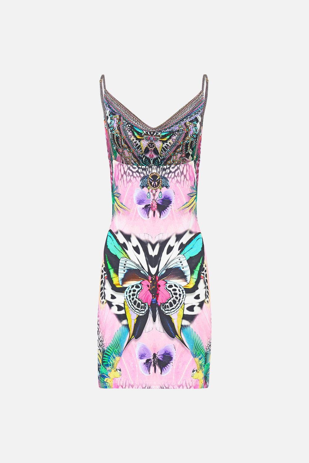 DRAPE JERSEY MINI DRESS MILLAMORPHOSIS