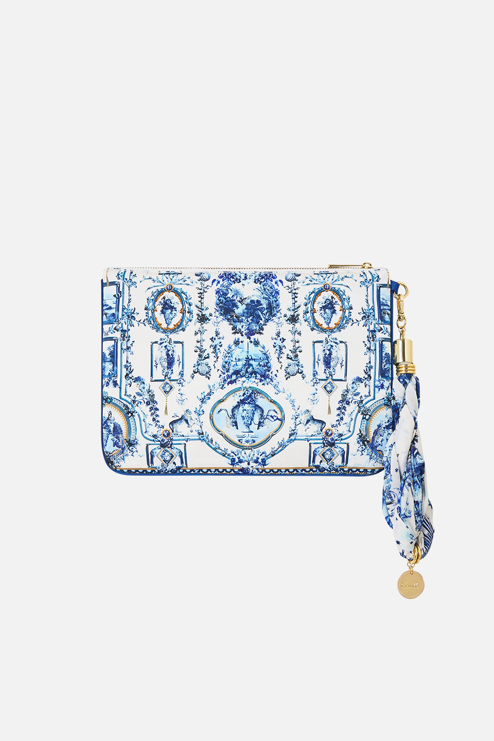 SCARF CLUTCH THE PORCELAIN PARLOUR