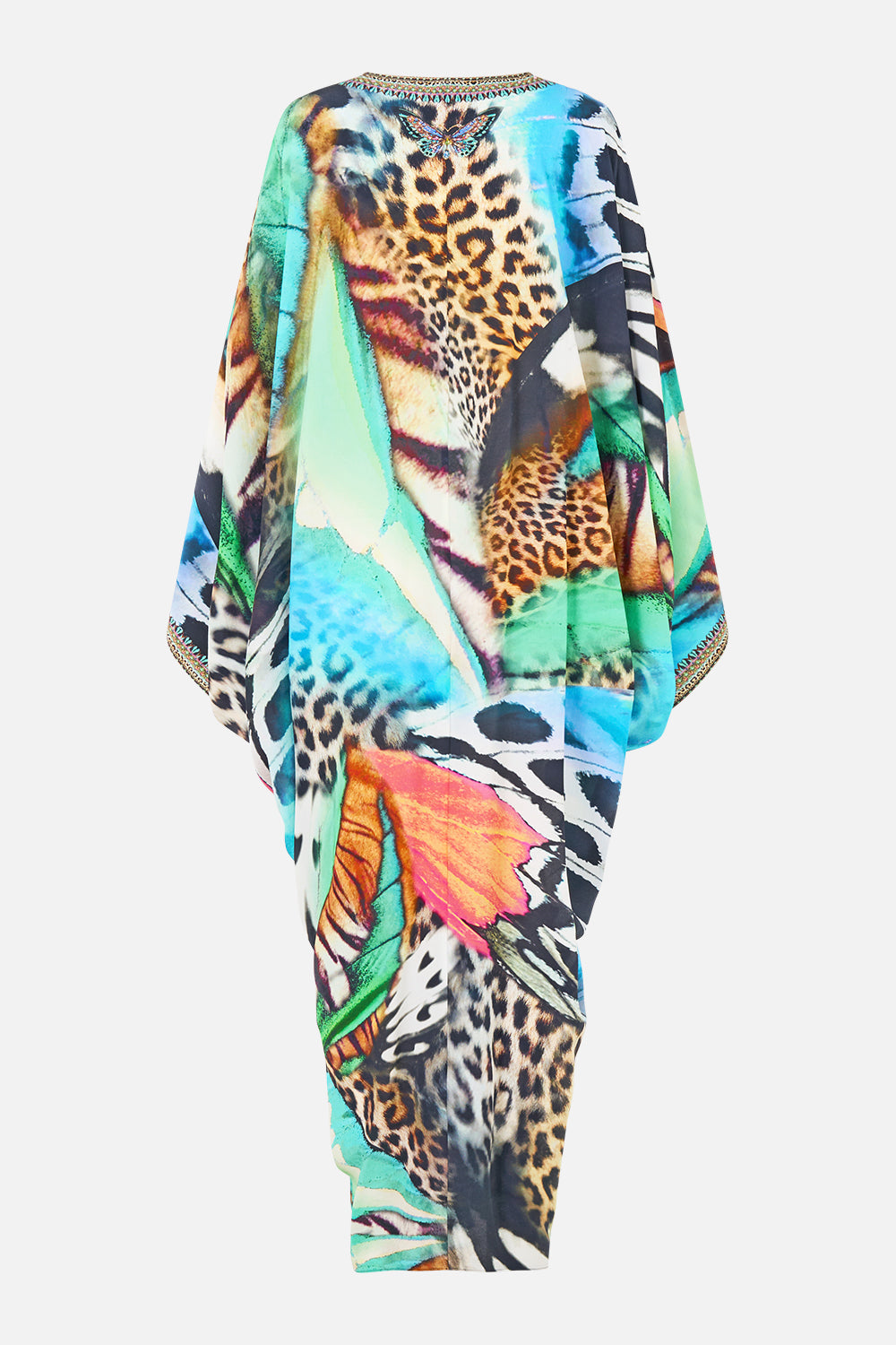 T SHAPE LONG KAFTAN BUTTERFLY BOHEMIA