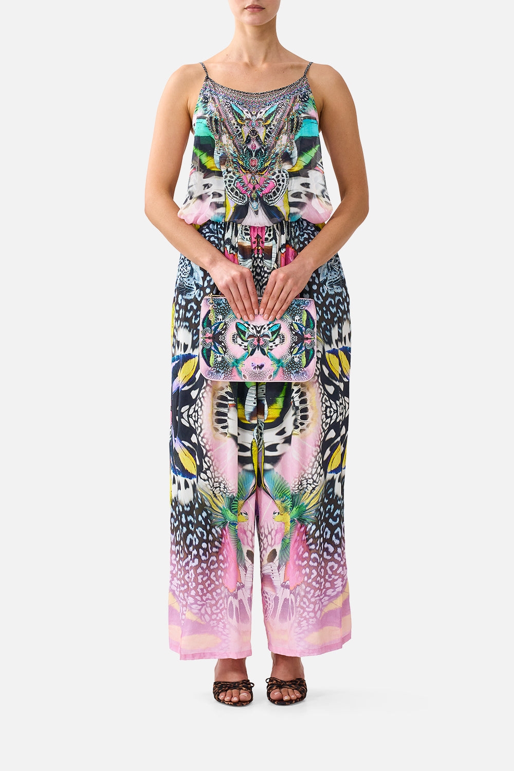 The CAMILLA SMALL CANVAS CLUTCH MILLAMORPHOSIS